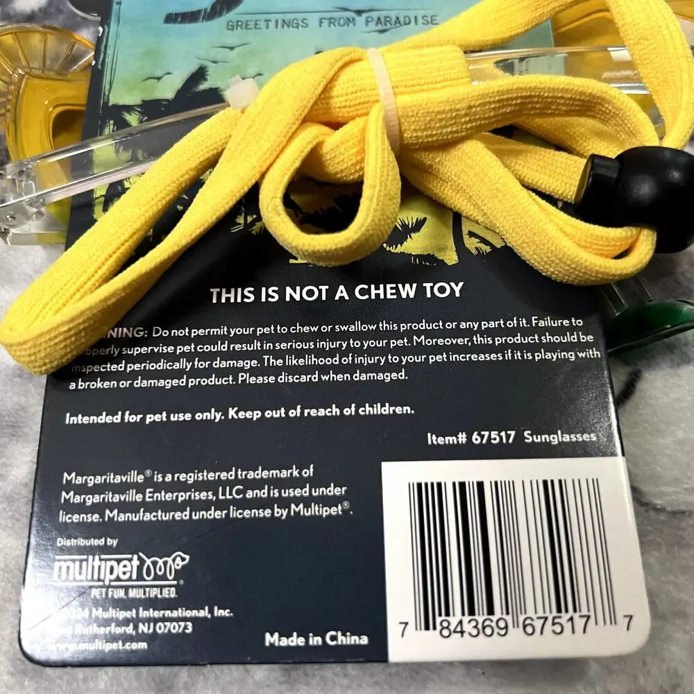 Margarittaville Pet Sunglasses